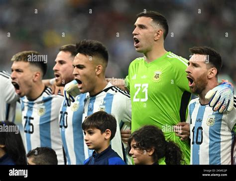 Fu Ball Fifa Weltmeisterschaft Katar Gruppe C Argentinien