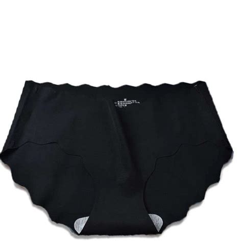 BZEL Sous vêtements sans couture pour femmes culotte grande taille lingerie en satin slip