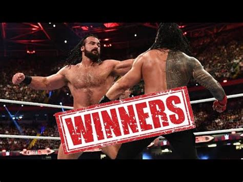 Omg Drew Mcintyre Wins Mitb Casen To Seth Rollins Wins Wwe