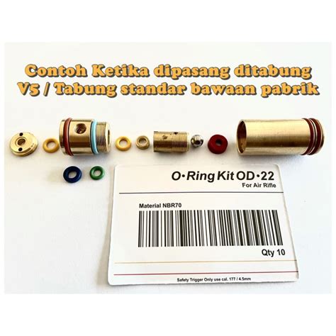 Jual Bg Sil Set Oring Set Tabung V Od Tabung V Od Tabung