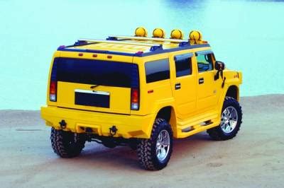 Hummer H2 Xenon Rear Bumper Cover - 11704 | Hummer H2 Xenon Rear Bumper ...