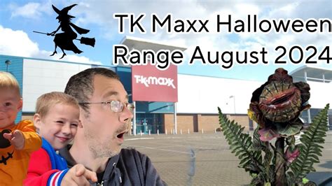 Tk Maxx Halloween Range August Youtube