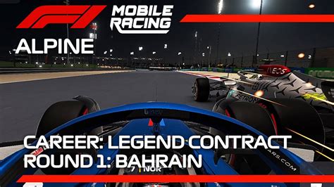 Career 41 Round 1 First Points With Alpine In Bahrain F1 Mobile