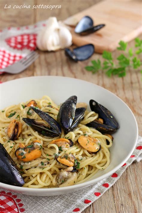 Spaghetti Con Le Cozze In Bianco La Cucina Sottosopra