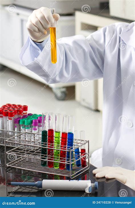 Pharmacist Or Scientist Stock Photo Image Of Detail 24710228