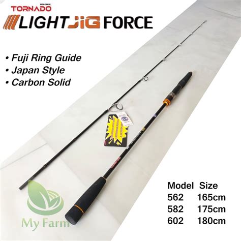 Jual Joran Tornado Light Jig Force Ii Z Jigging Ring Fuji