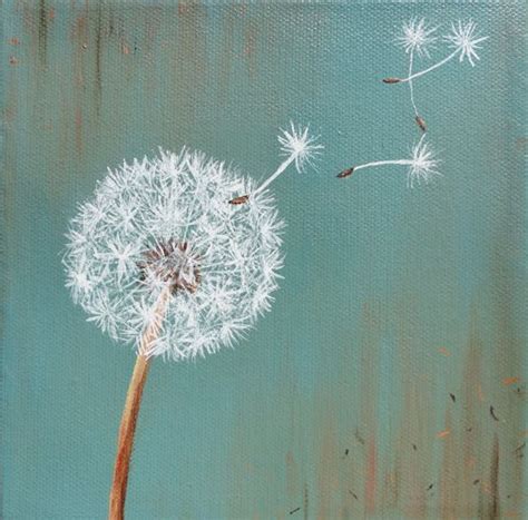 art ideas art dandelion art art painting