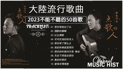 2023不能不聽的50首歌 大陸流行歌曲 2023流行歌曲 可可托海的牧羊人红尘情歌酒醉的蝴蝶 等你等了那么久我的快樂就是想你陳雅森