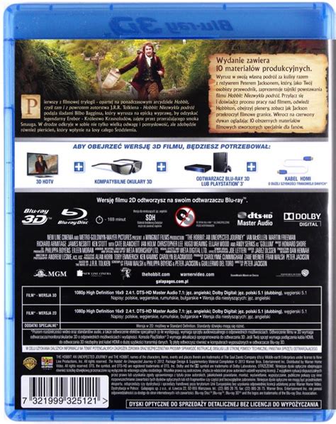 De Hobbit Een Onverwachte Reis [2xblu Ray 3d] [2blu Ray] Doug Jones