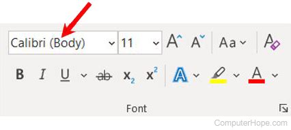 How To Change The Font Color Size Style Or Type In Word Correct Work