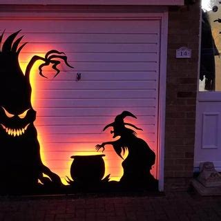 Halloween Garage Door Silhouette : 6 Steps (with Pictures) - Instructables