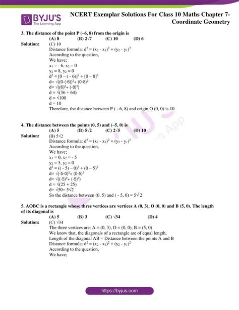 Ncert Exemplar Class 10 Maths Solutions Chapter 7