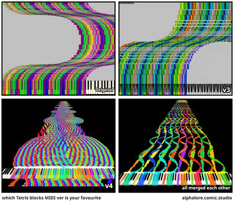Which Tetris Blocks MIDI Ver Is Your Favourite Comic Studio
