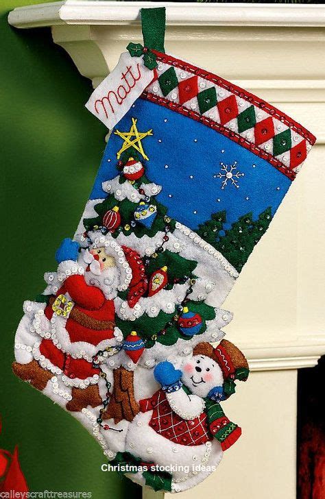 16 DIY Christmas Stockings Full Of Santa S Gifts Christmas Stocking