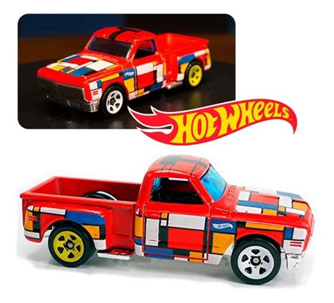 Carrinho Hot Wheels Chevy Pickup Hcv Vermelho Mattel Mercadolivre