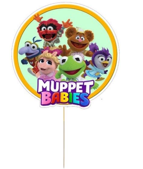 Muppets Card Cake Topper Viparty Au