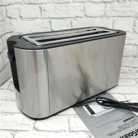 Elite Gourmet Ect 3100 Long Slot Toaster Reheat 6 Toast Settings Defrost 717056126751 Ebay