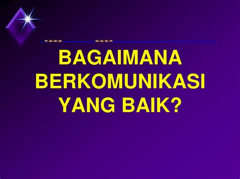 bagaimana berkomunikasi  baik powerpoint