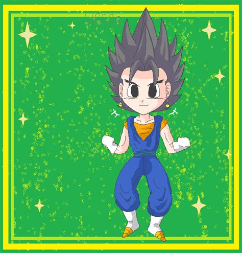 Vegito Cute By Aishaalshams On Deviantart