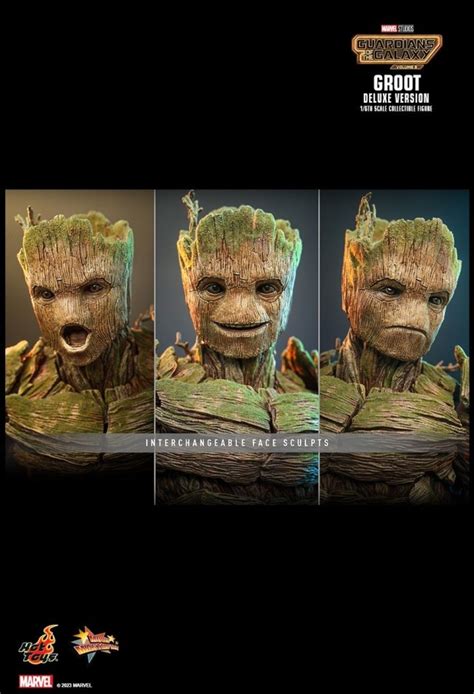Groot Aus Guardians Of The Galaxy Vol 3 Von Hot Toys MMS707