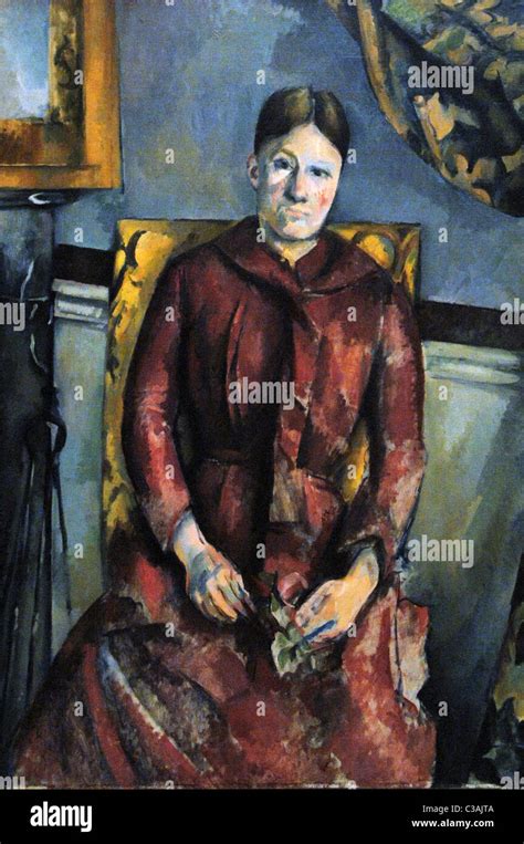 Paul Cezanne 1839 1906 French Post Impressionist Painter Madame