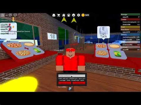 Roblox Work At A Pizza Place Admin Gaming Lv Scripts