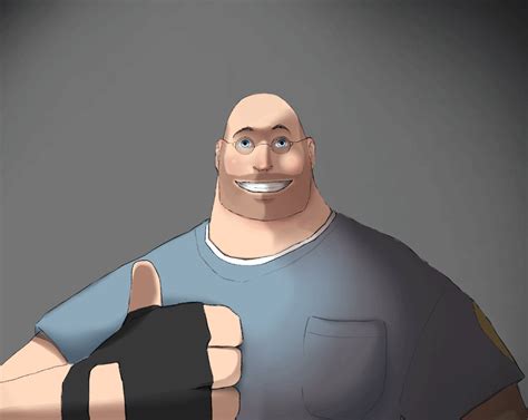 [TF2] Heavy by shubie-ton on DeviantArt