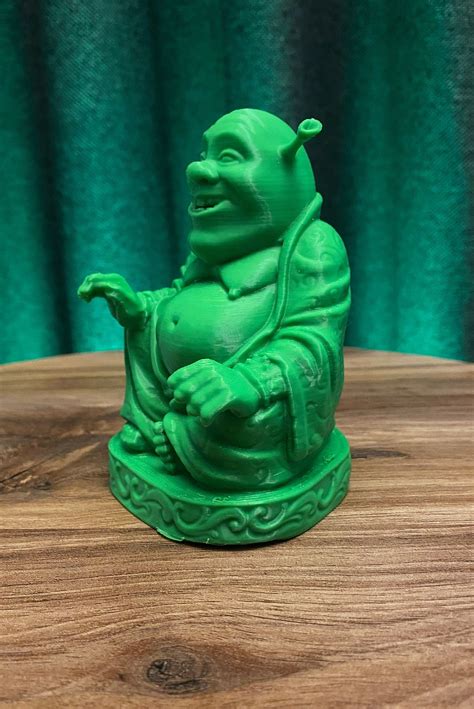 Shrek Buddha D Printed Shrek Office Home Decor Funny Joke Gift