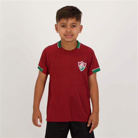 Camisa Fluminense Formation Juvenil Bordô FutFanatics