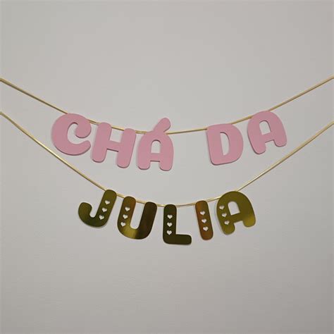 Varal Chá de Cozinha Panela Lingerie até Letras Elo