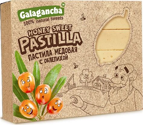 Honey Pastila with Sea-Buckthorn, 190g – RussianTable