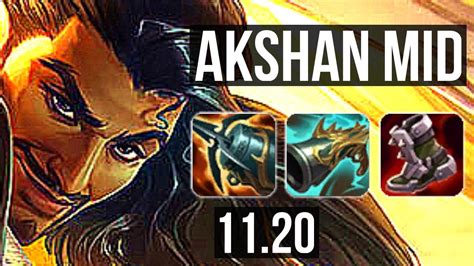 Akshan Vs Yone Mid Rank Akshan Legendary Na Challenger