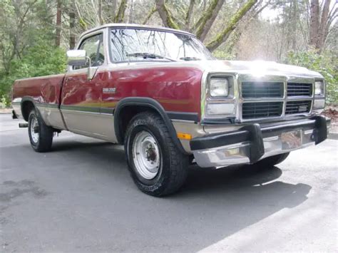 First Generation 12 Valve Cummins Turbo Diesel 2wd 5 Speed All Stock