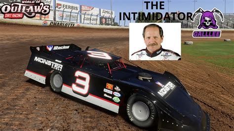 Dale Earnhardt 3 Paint Scheme In World Of Outlaws Dirt Racing Game