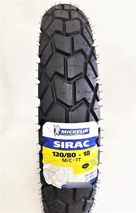 Llantas Michelin 120 80 18 100 90 18 Sirac Usa Camara COBRA MOTO PARTES