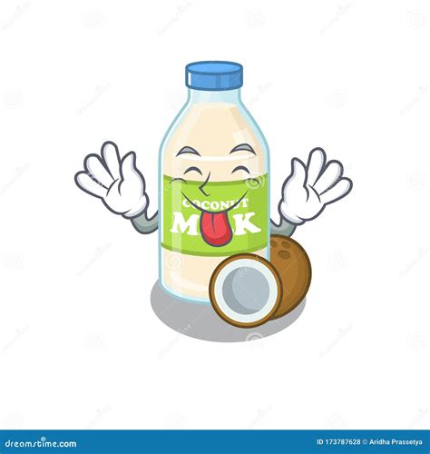 Funny Coconut Fruit Cartoon Illustration CartoonDealer 31449666