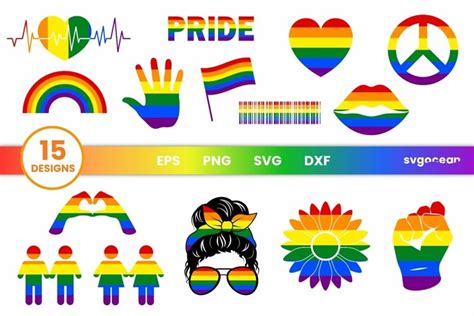 Pride SVG Bundle Gay Pride LGBT
