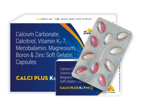 Calci Plus K Nf Cap Sunrest Lifescience