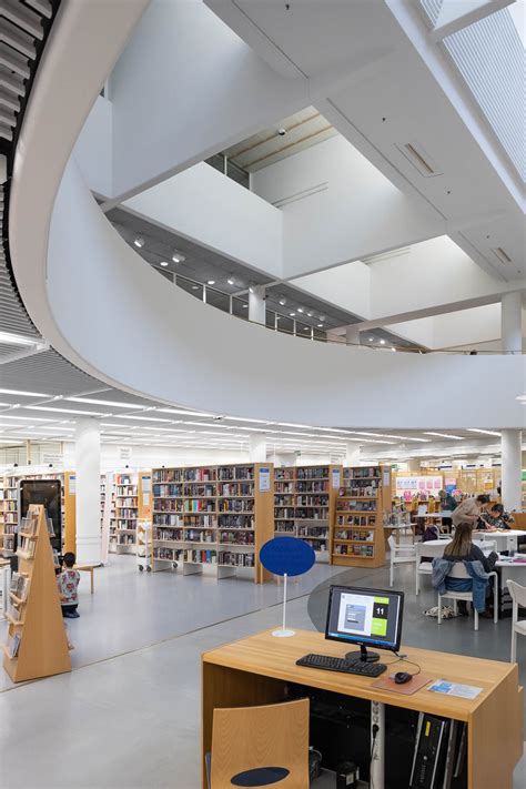 Pasila Library Helsinki Thomas Guignard Photography