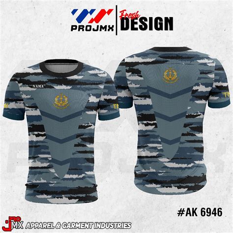 Jual PROJMX KAOS JERSEY MILITER TNI AL ANGKATAN LAUT TERBARU BISA