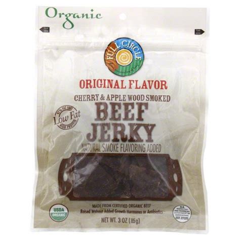 Full Circle Organic Original Beef Jerky Hy Vee Aisles Online Grocery Shopping