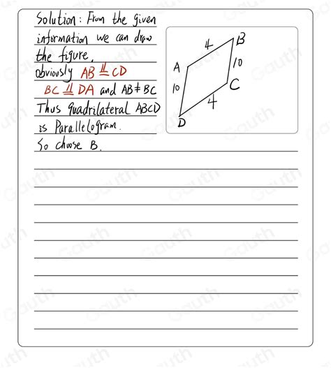 Solved Suppose The Slopes And Side Lengths Of Quadrilateral ABCD Are