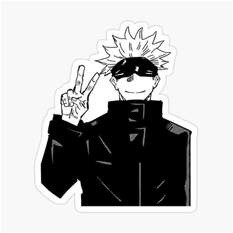 Gojo Satoru Jujutsu Kaisen By AandM Fun Stuff Redbubble Cute