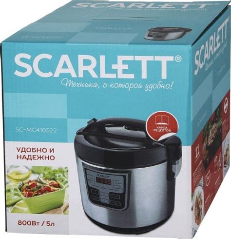 Мультиварка Scarlett SC-MC410S22 купить | ELMIR - цена, отзывы ...
