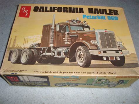 Amt Peterbilt 359 California Hauler T500 Model Truck Kits Peterbilt