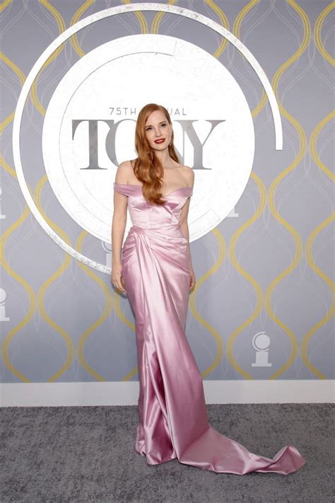 Jessica Chastain Flaunts Her Big Tits In Deep Cleavage Photos The Fappening