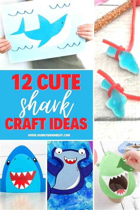 12 Adorable Shark Crafts for Kids