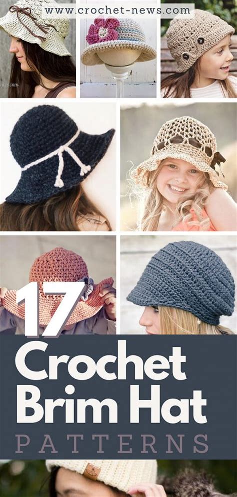 17 Crochet Brim Hat Patterns - Crochet News