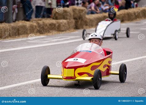 Soapbox derby editorial photo. Image of child, alternative - 14843311