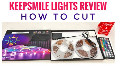 Keepsmile 100ft Led Light Review How To Set Up Cut Turn Demo